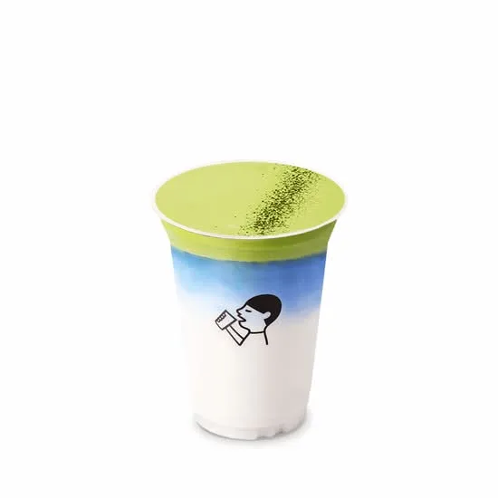 HEYTEA Matcha Cloud Coconut Blue
